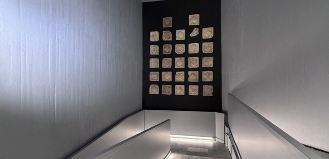 Nuovo allestimento dei lacunari di N.S. del Carmine