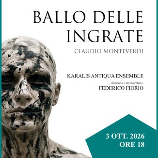 Concerto Il Ballo delle Ingrate – 3 ottobre 2026